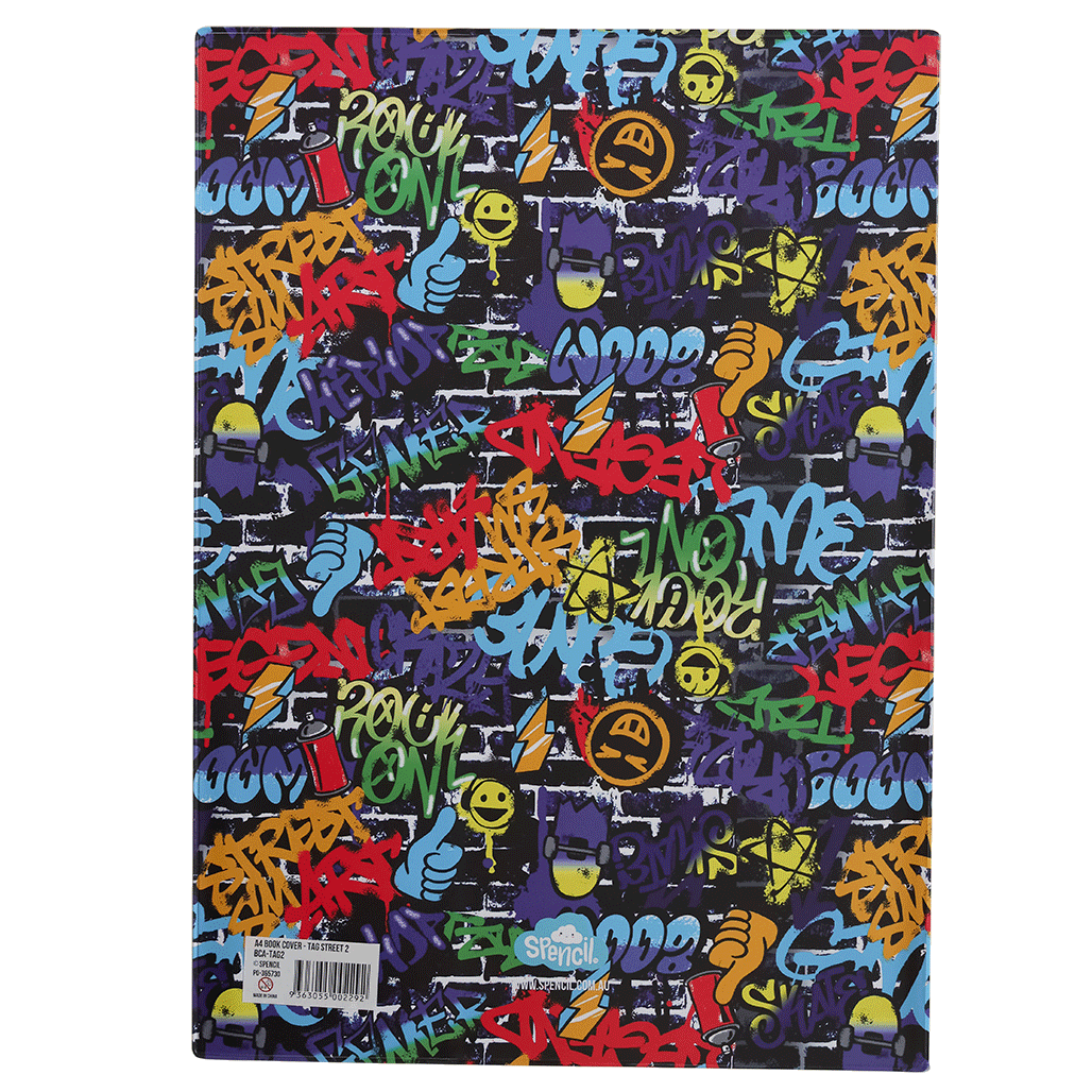 A4 Book Cover - Tag Street 2