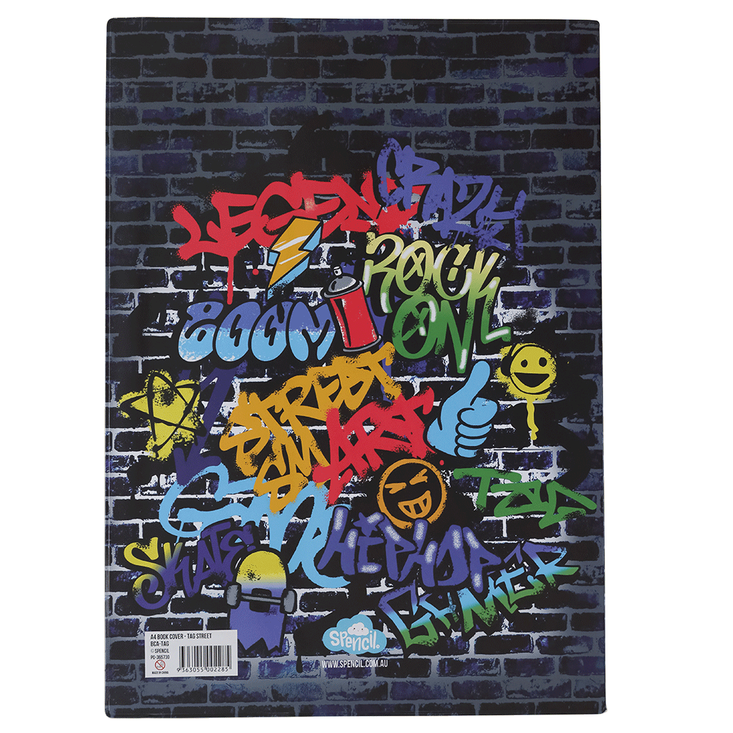 A4 Book Cover - Tag Street