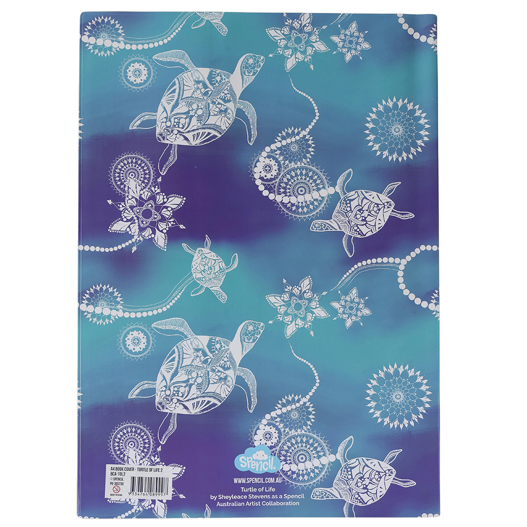 A4 Book Cover - Turtle of Life 2