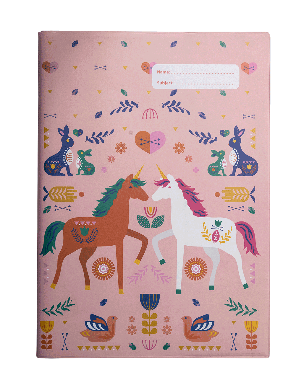 A4 Book Cover - Unicornia 1