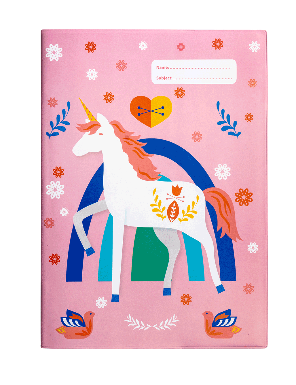 A4 Book Cover - Unicornia 3