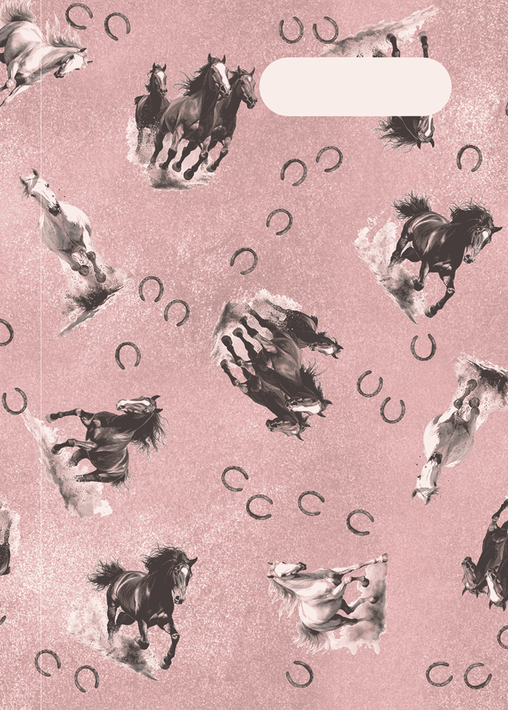 A4 Book Cover - Wild Horses 2
