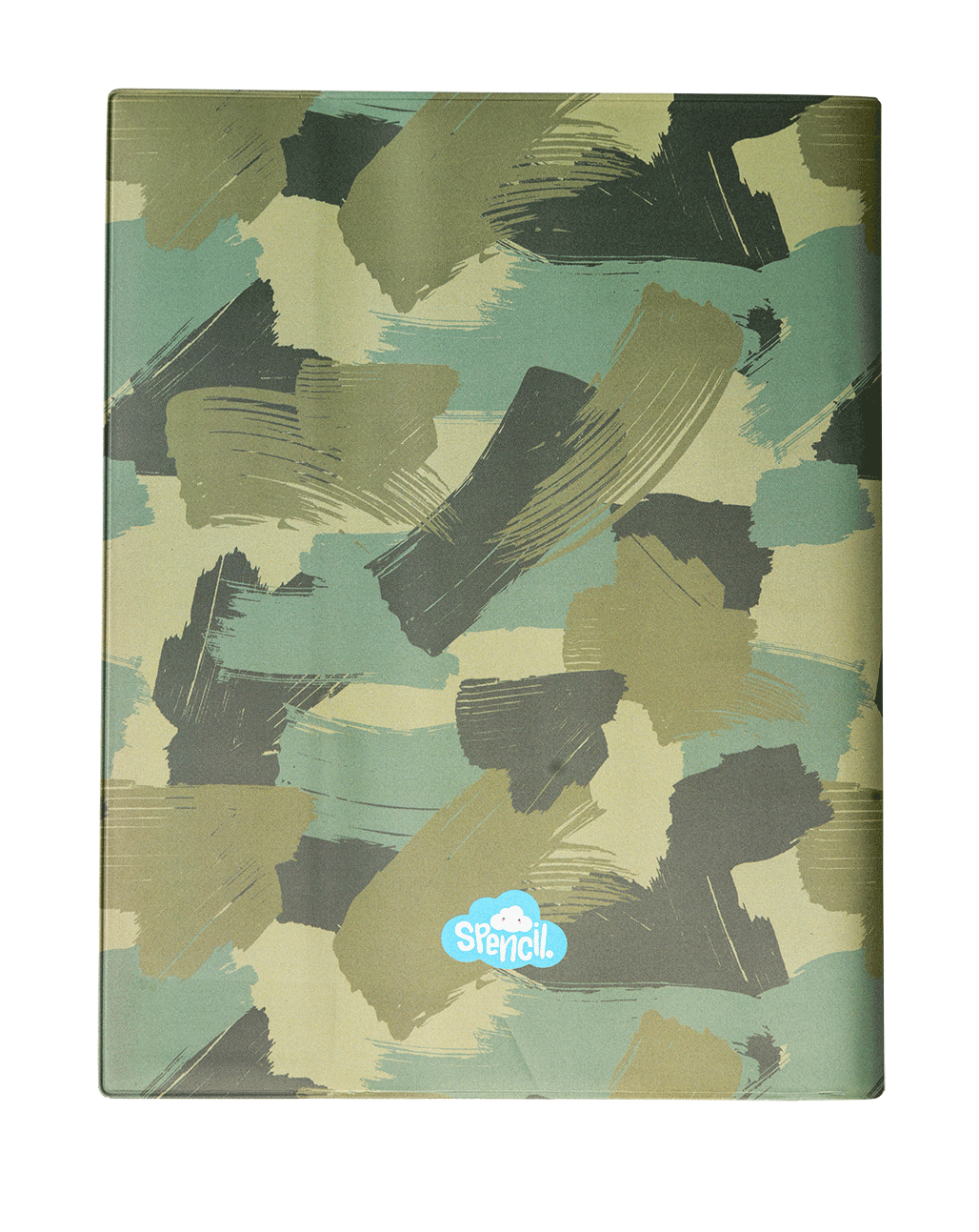 9x7 Exercise Book Cover - Camo Biker 3