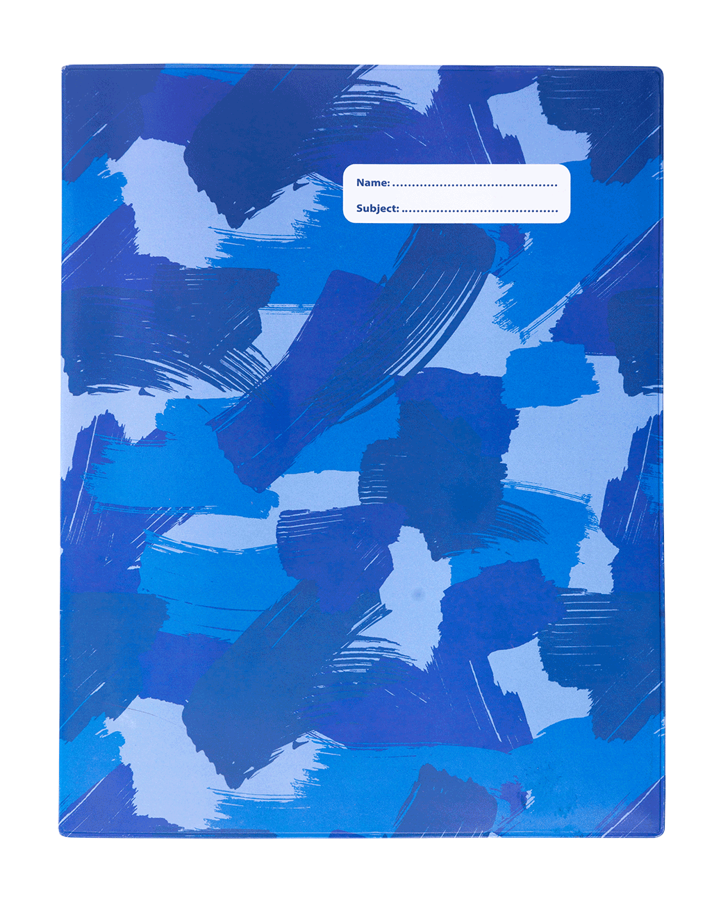 9x7 Exercise Book Cover - Camo Biker 4