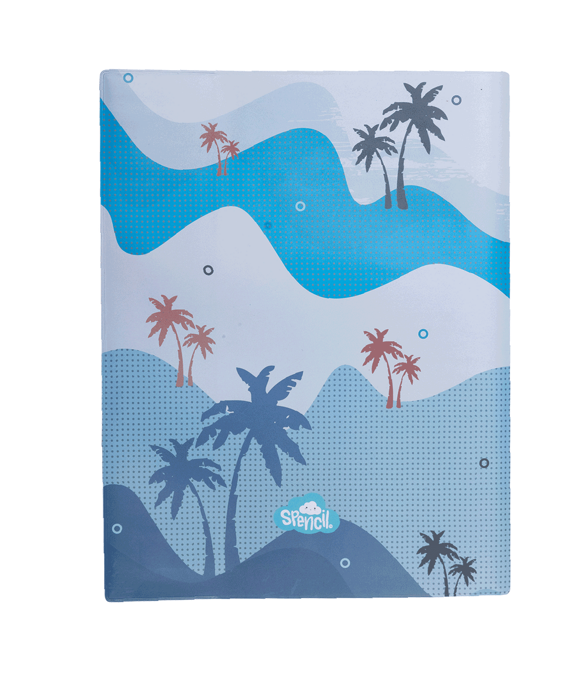 9x7 Exercise Book Cover - Cool Dunes 1