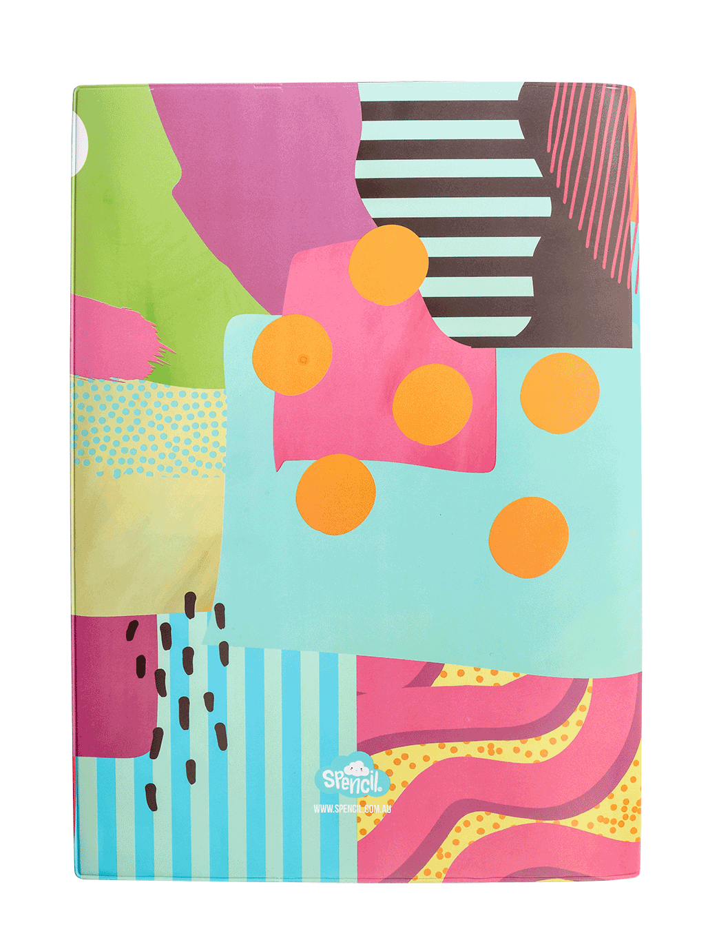 9x7 Exercise Book Cover - Colourburst 2