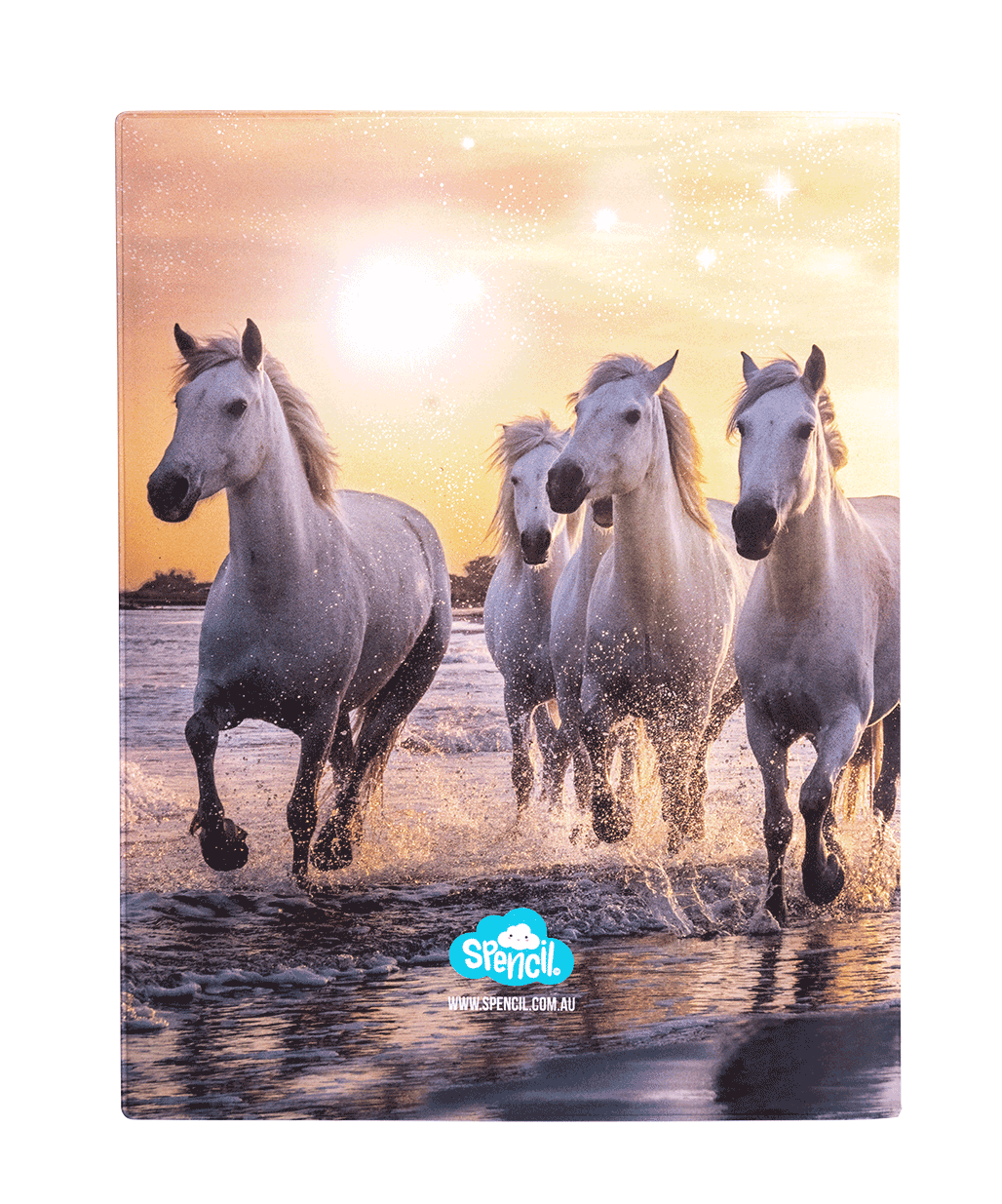 9x7 Exercise Book Cover - Cosmic Canter 1