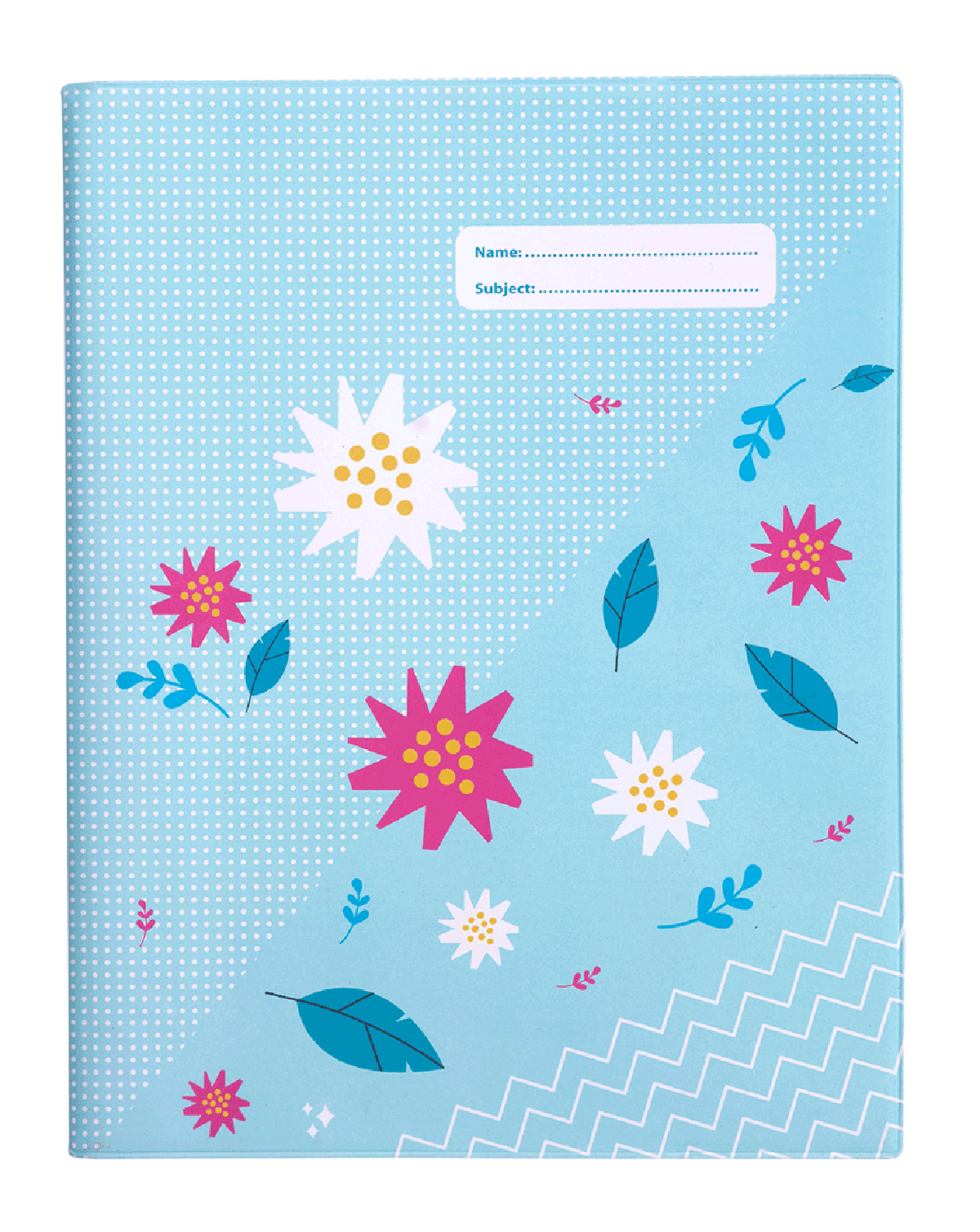9x7 Exercise Book Cover - Dainty Daisies 2