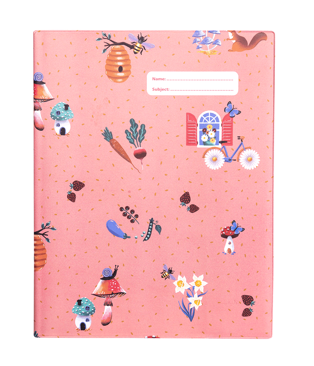 9x7 Exercise Book Cover - Secret Garden 2