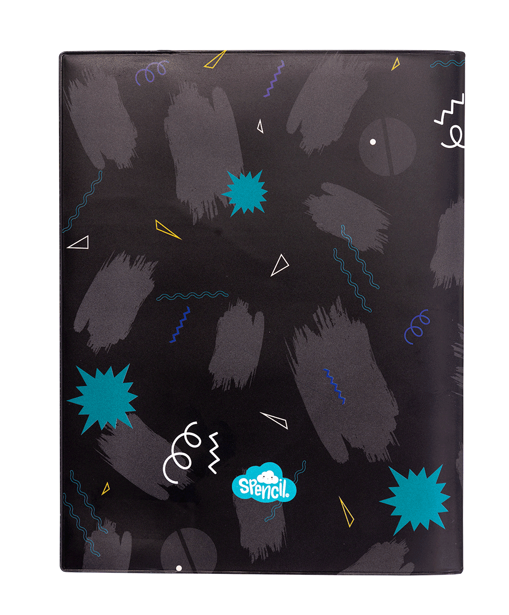 9x7 Exercise Book Cover - Shape Explosion 1