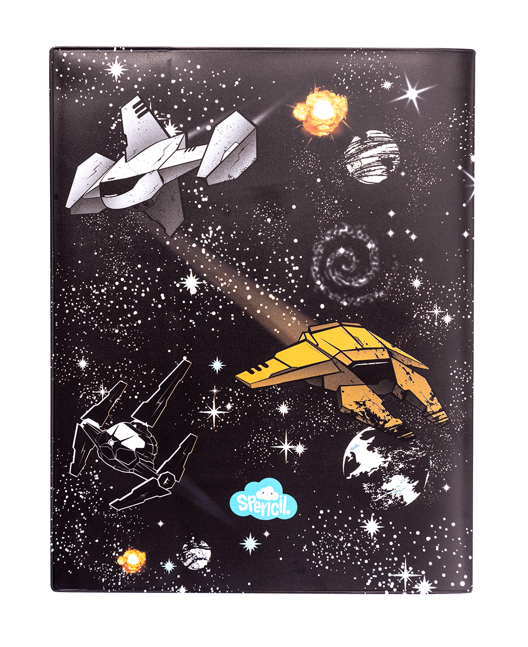 9x7 Exercise Book Cover - Space Adventure 2