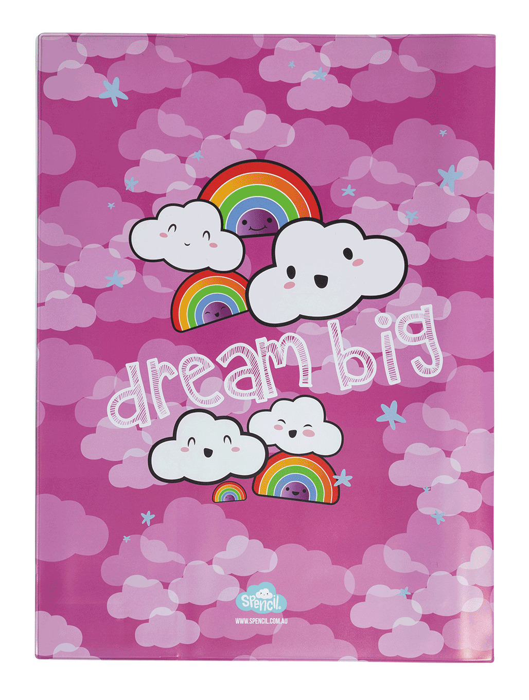 Scrapbook Cover - Rainbow Cloud II