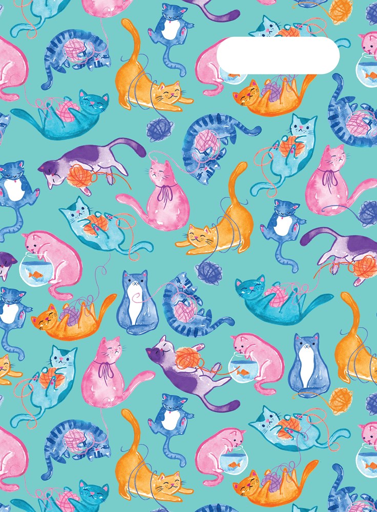 Scrapbook Cover - Crazy Cats