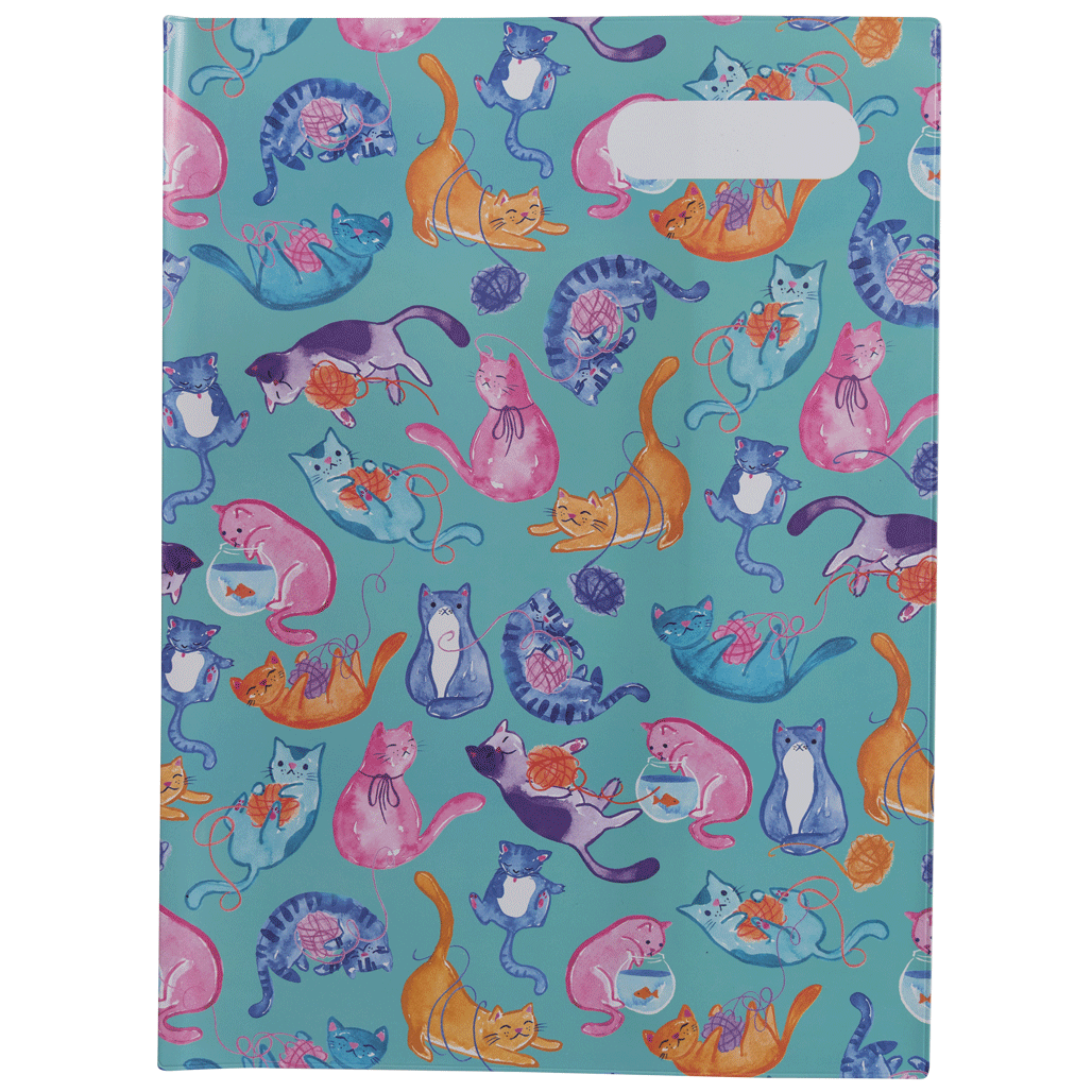 Scrapbook Cover - Crazy Cats