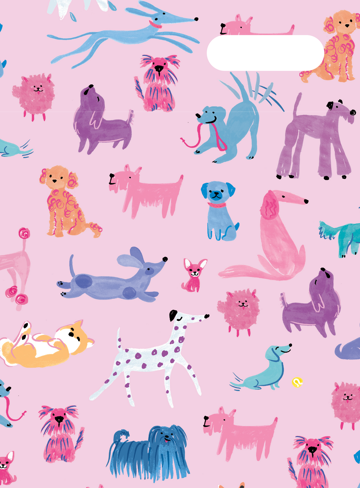 Scrapbook Cover - Doodle Dogs 1