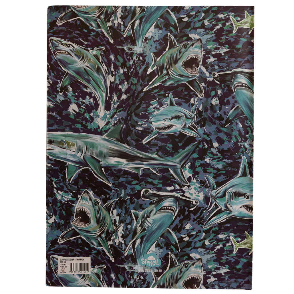 Scrapbook Cover - Fin Frenzy