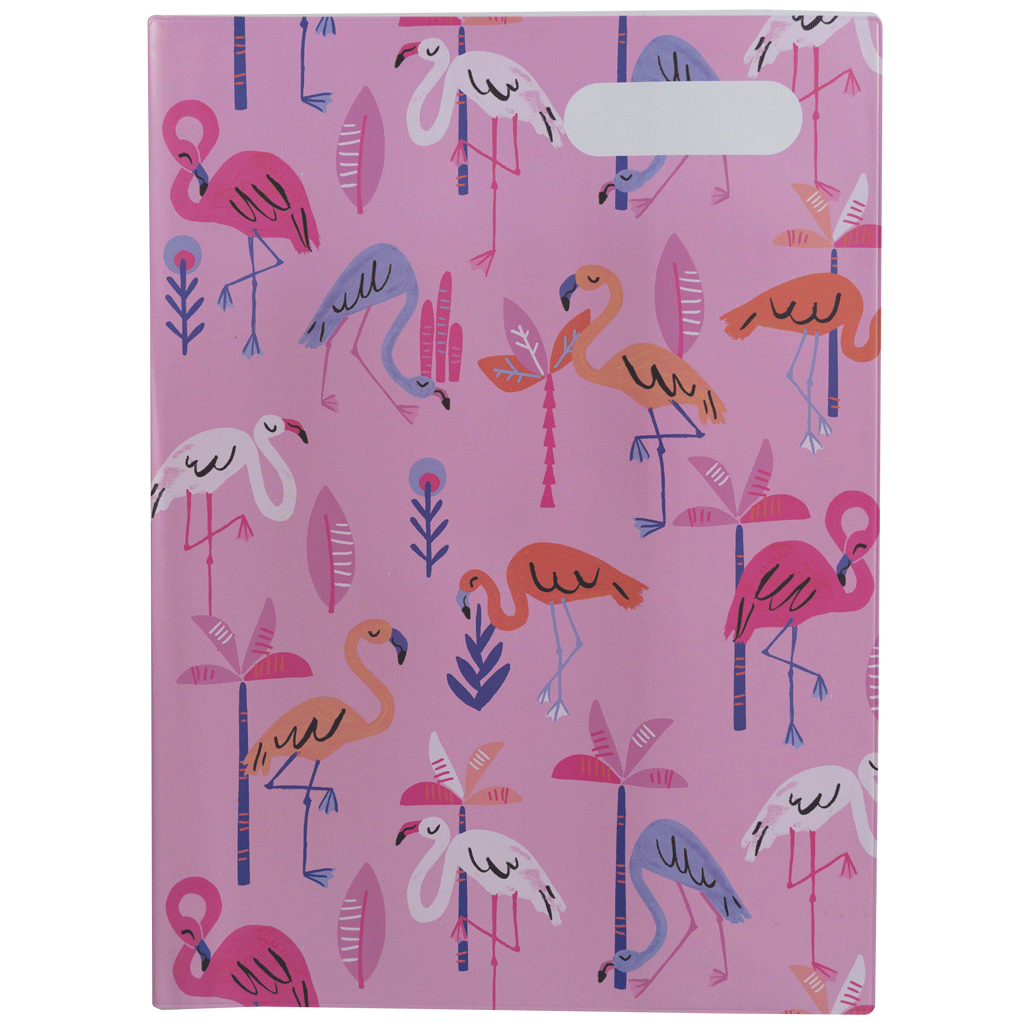 Scrapbook Cover - Flamingo Splash