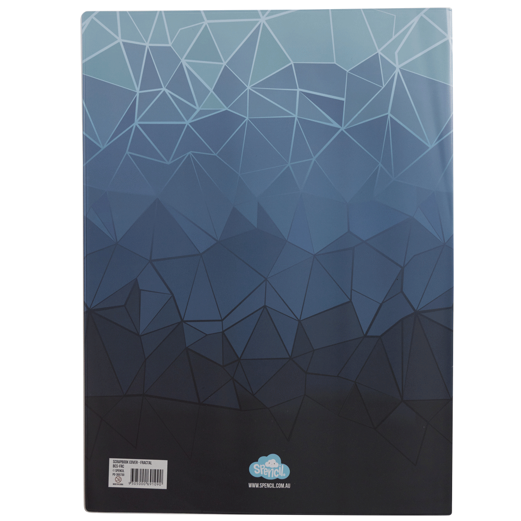 Scrapbook Cover - Fractal