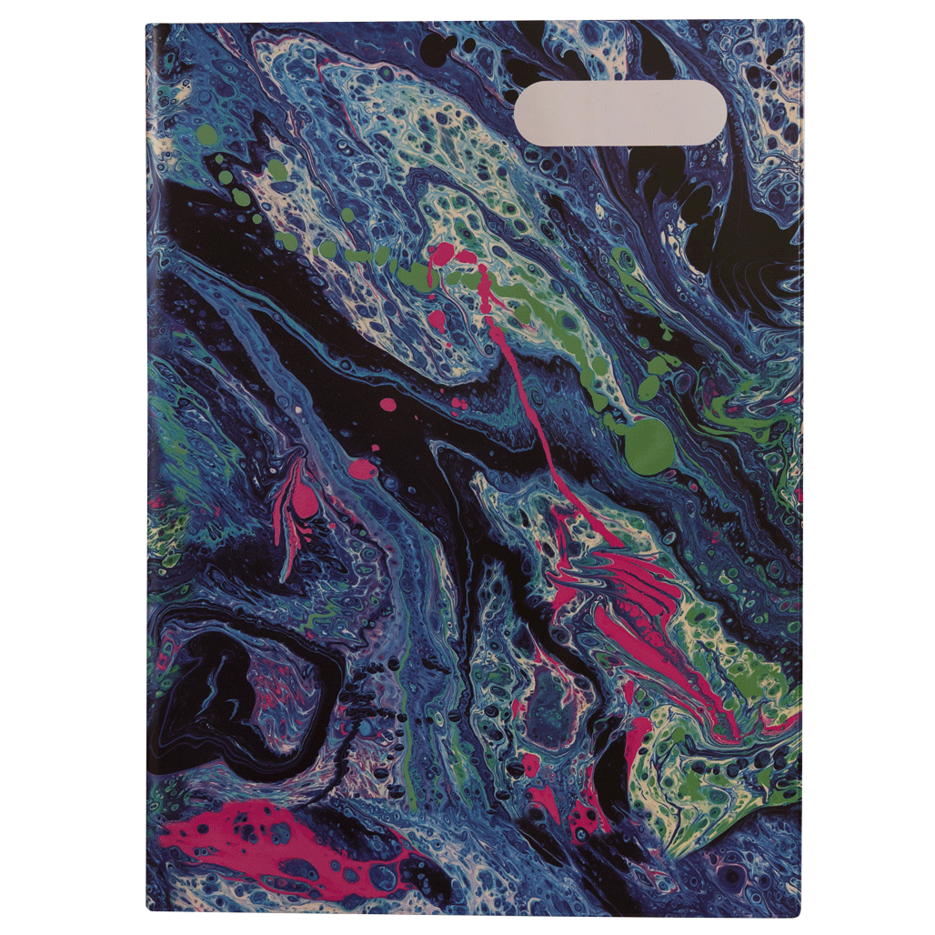 Scrapbook Cover - Liquid Marble