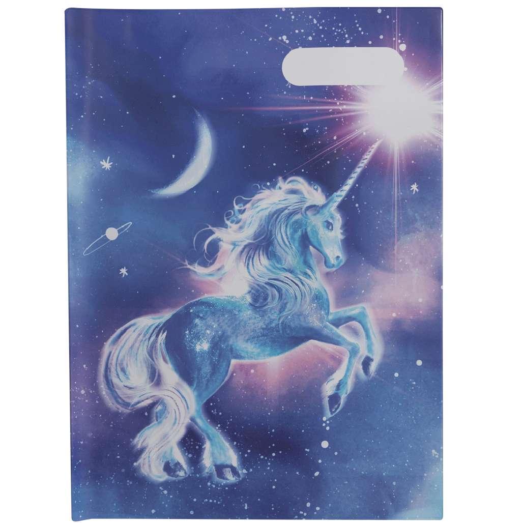 Scrapbook Cover - Moonlit Unicorn