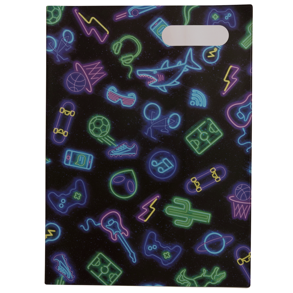 Scrapbook Cover - Neon Life 1