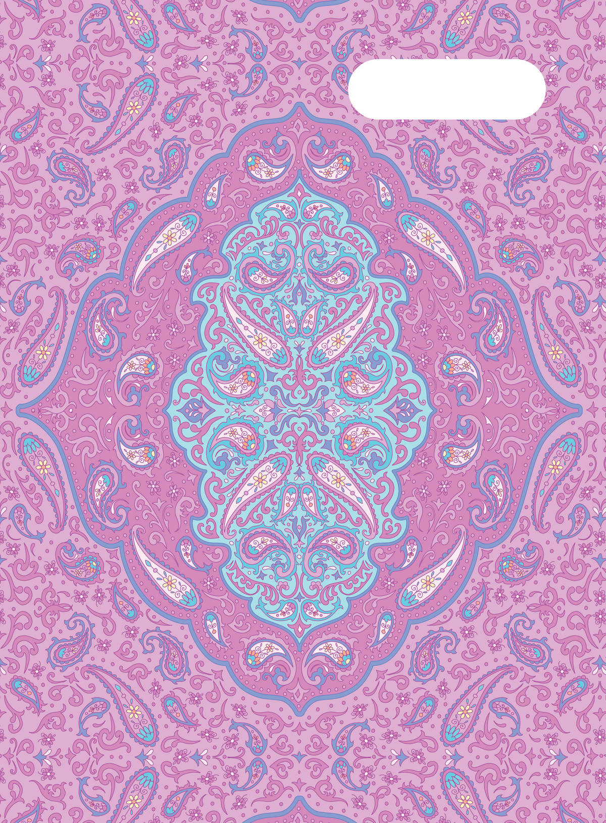 Scrapbook Cover - Paisley Daze