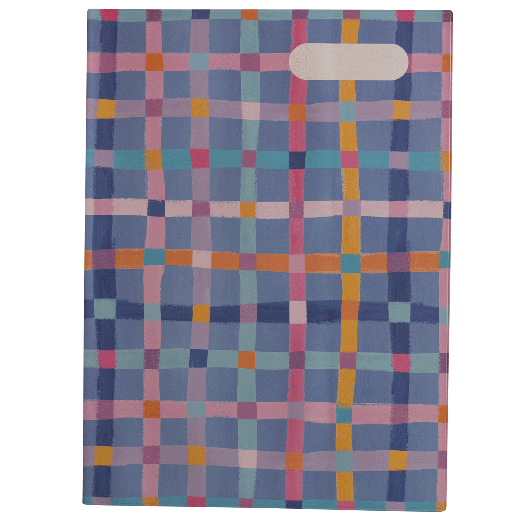 Scrapbook Cover - Pastel Plaid