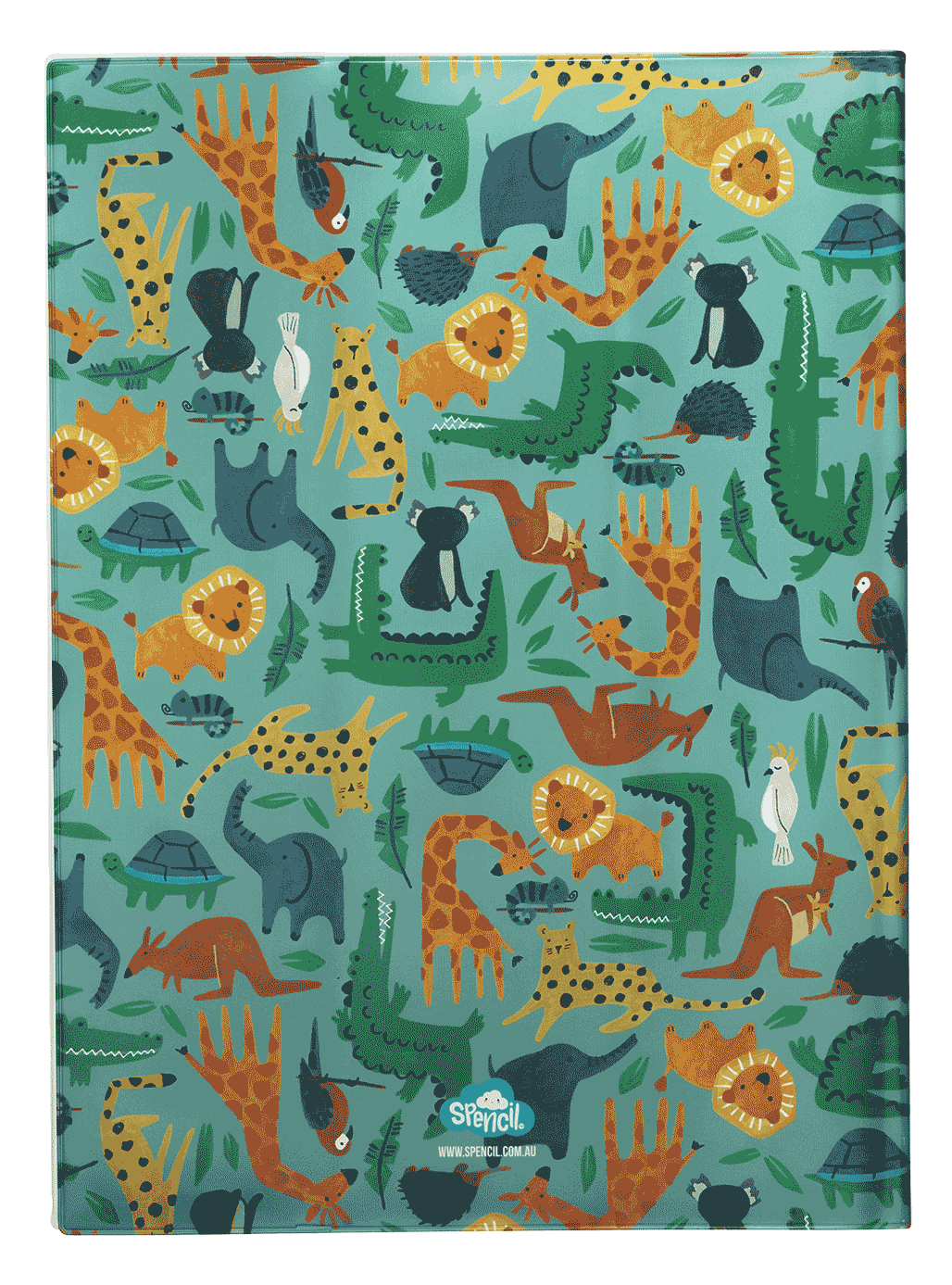 Scrapbook Cover - Safari Puzzle 1