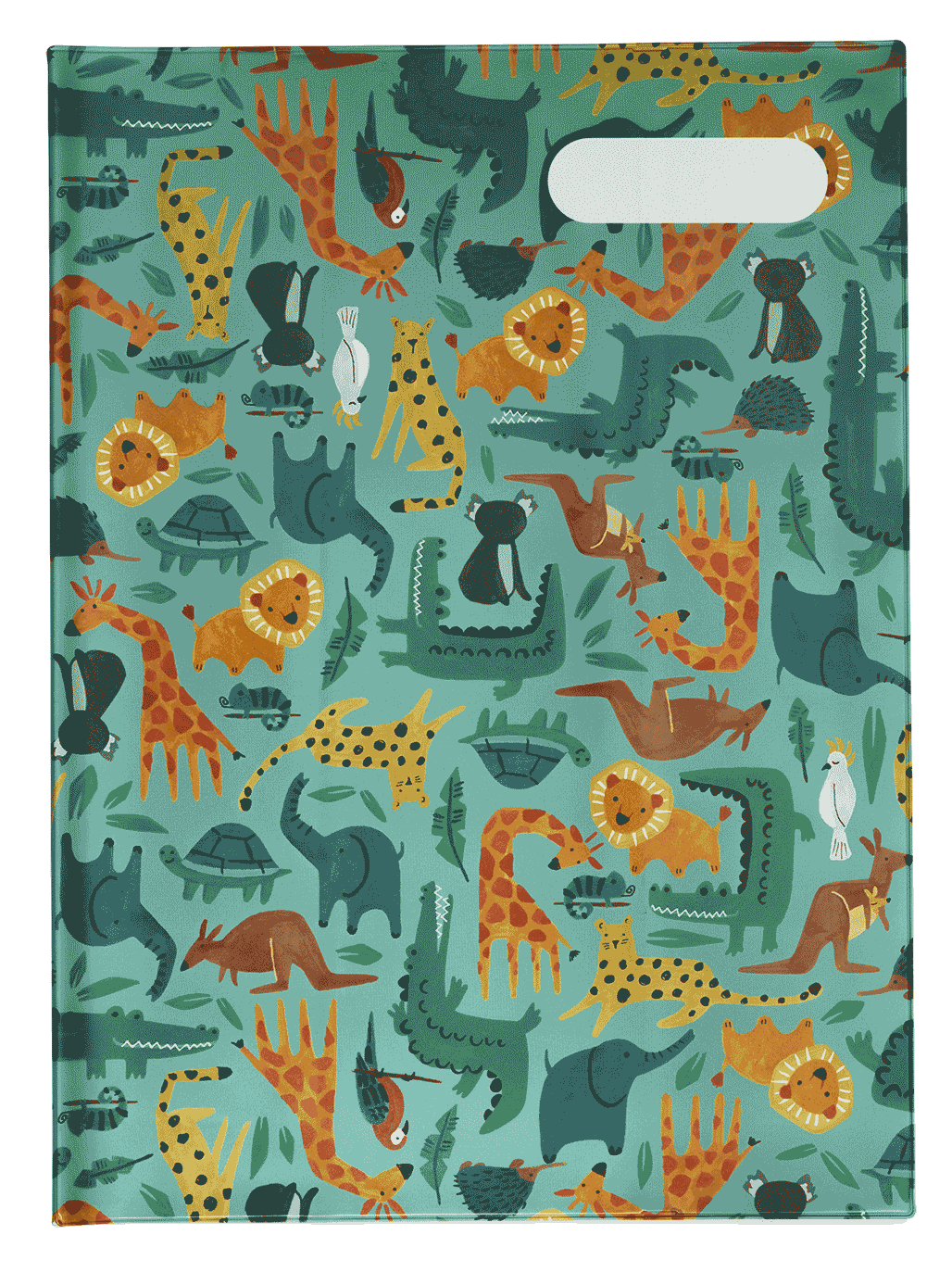 Scrapbook Cover - Safari Puzzle 1