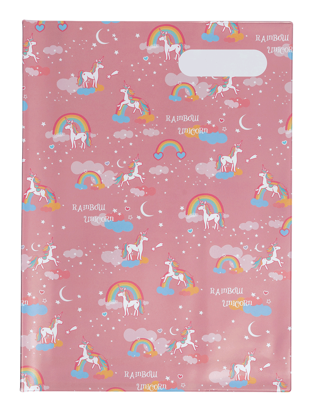 Scrapbook Cover - Rainbow Unicorn IV