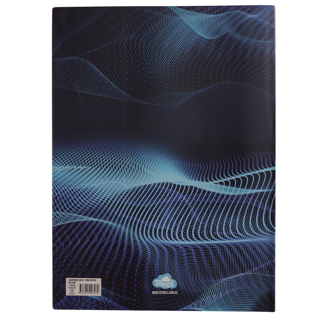 Scrapbook Cover - Sonic Riptide