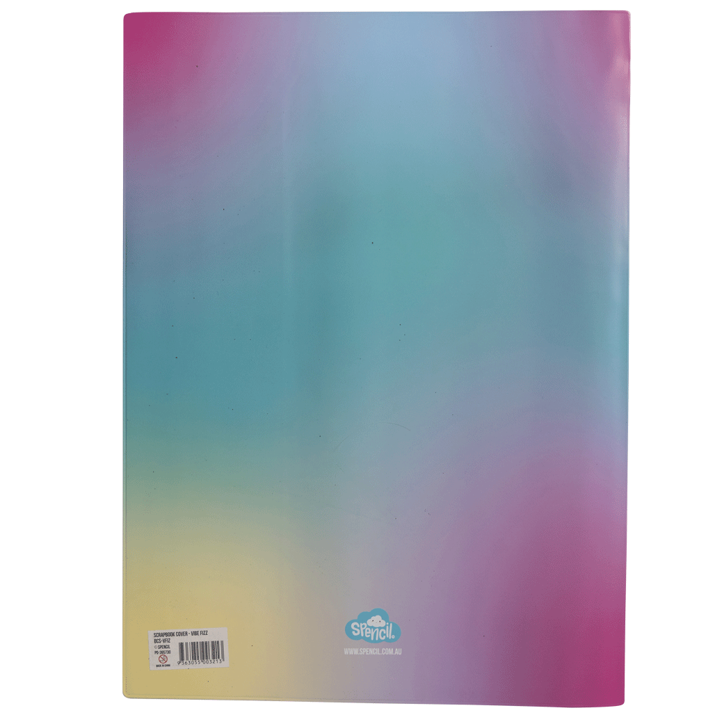 Scrapbook Cover - Vibe Fizz