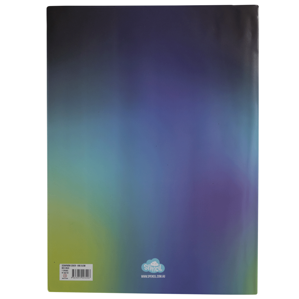 Scrapbook Cover - Vibe Glow