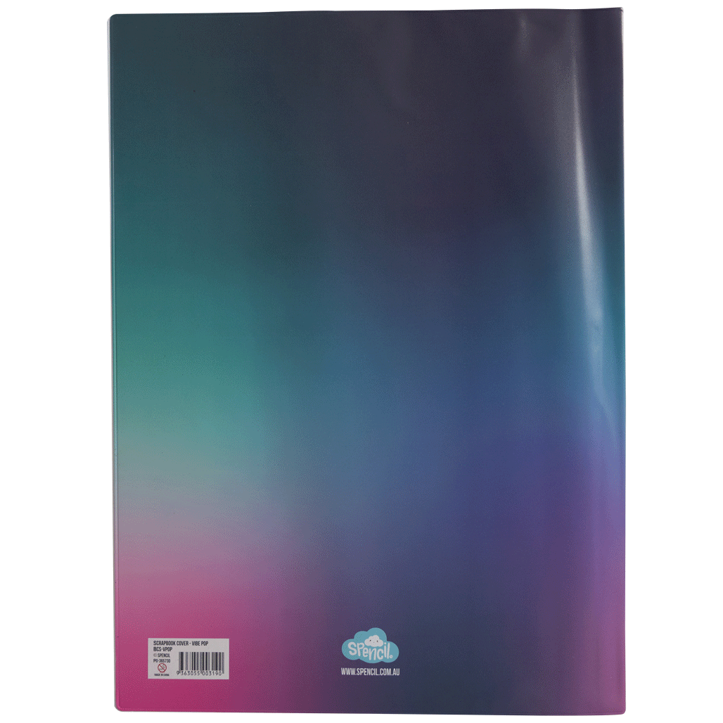 Scrapbook Cover - Vibe Pop