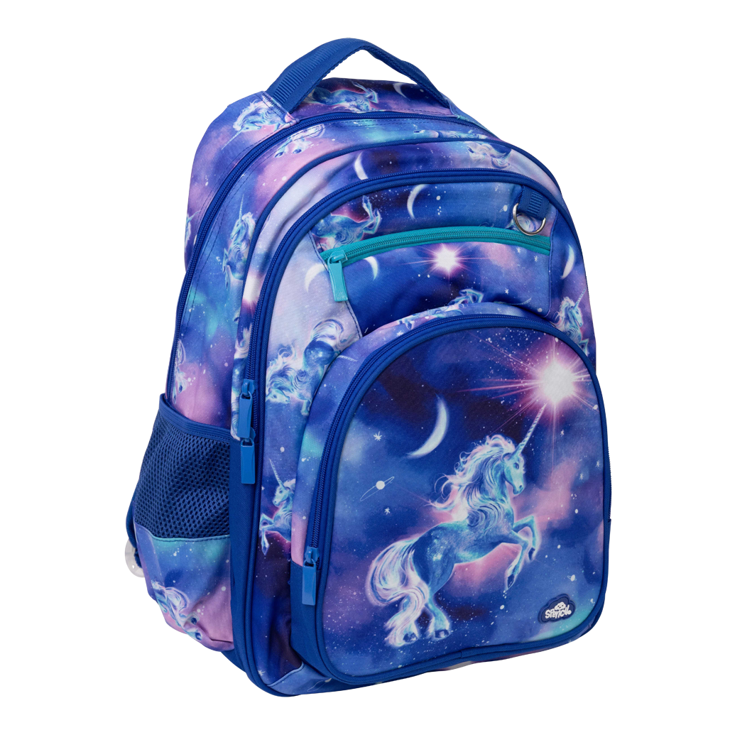 Big Kids Backpack - Moonlit Unicorn