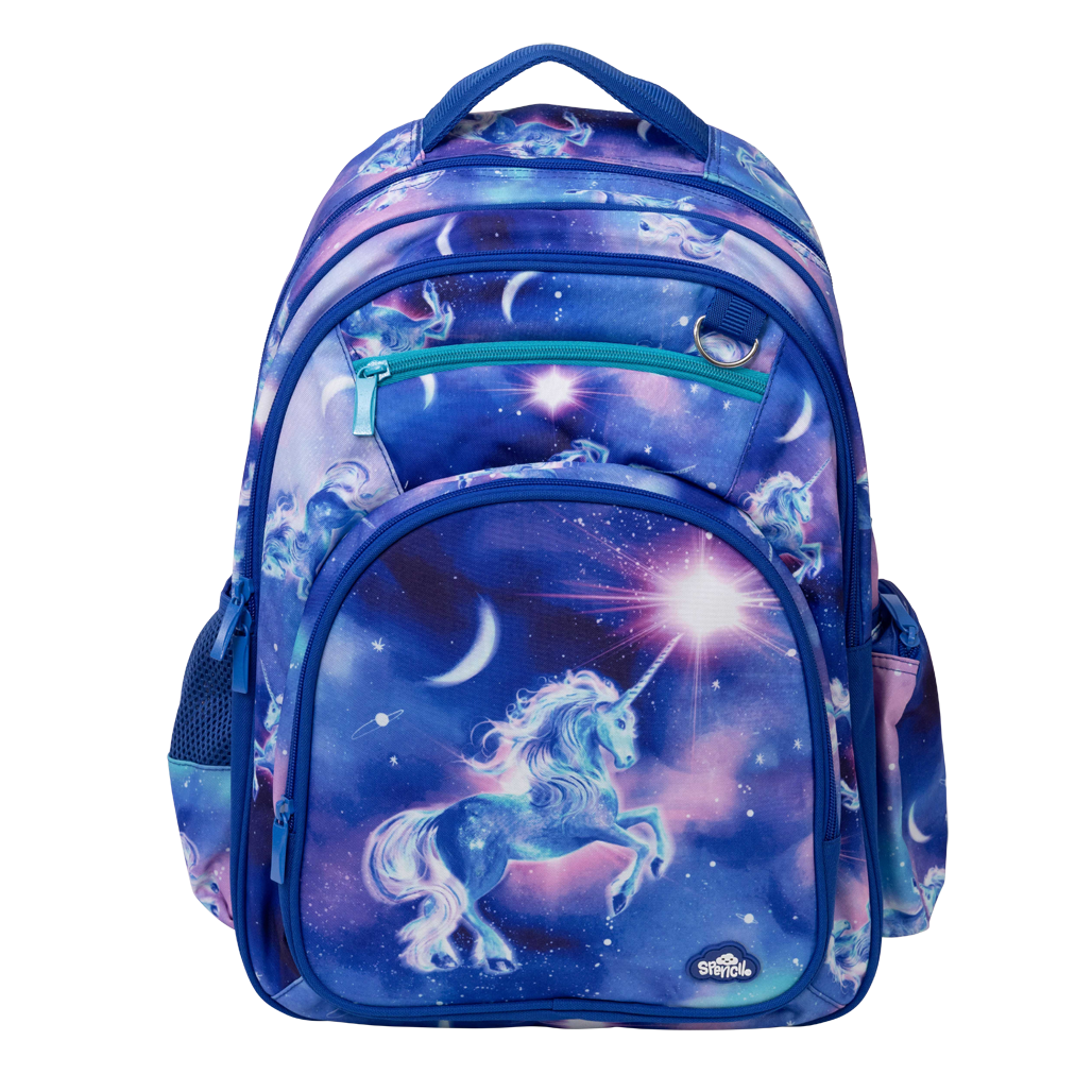 Big Kids Backpack - Moonlit Unicorn