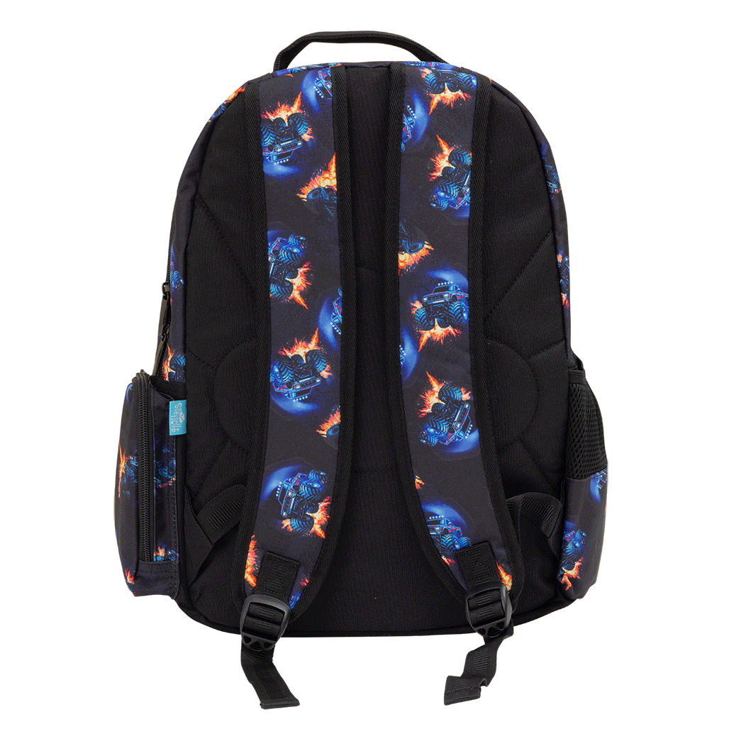 Big Kids Backpack - Monster Blaze