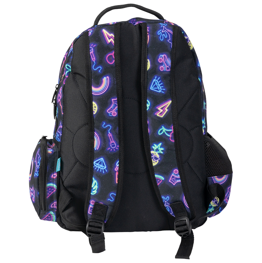 Big Kids Backpack - Neon Party