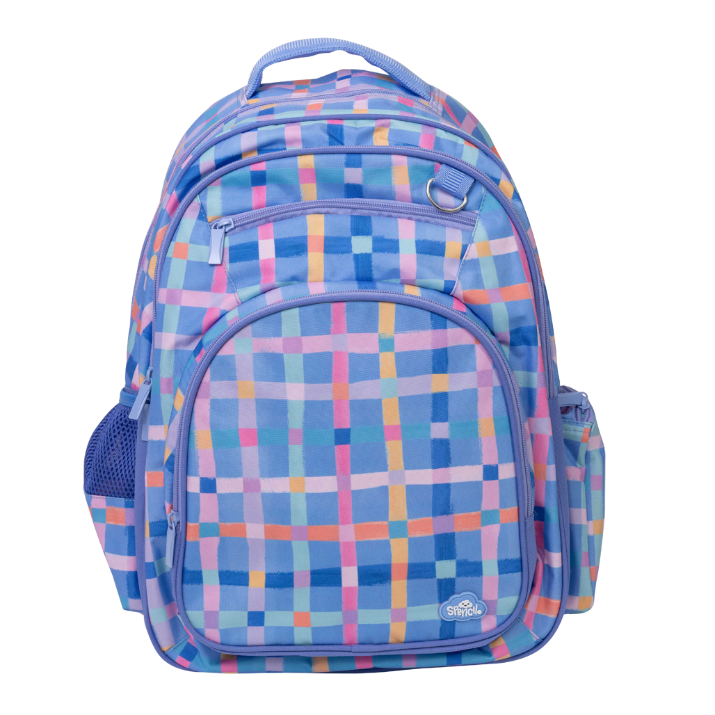Little Kids Backpack - Pastel Plaid