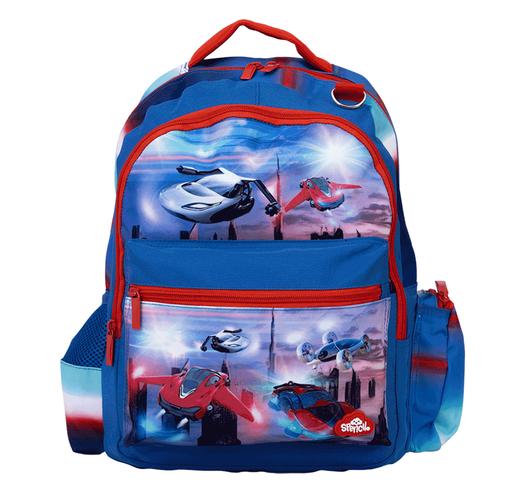 Little Kids Backpack - Flying Cars