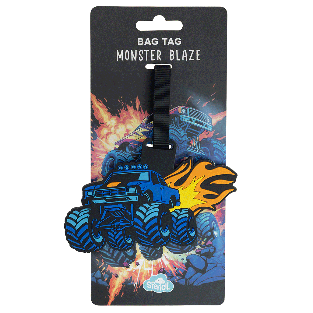 Bag Tag - Monster Blaze