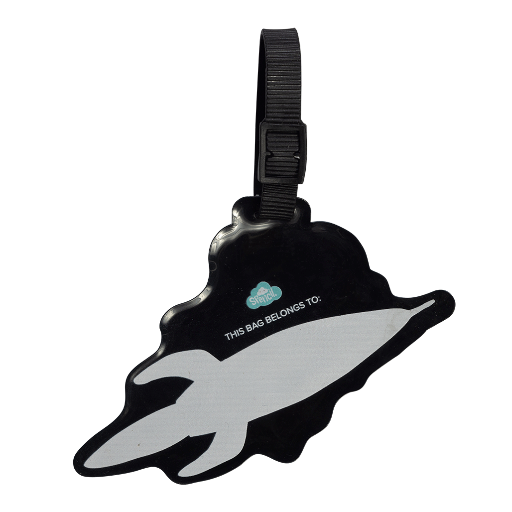 Bag Tag - Over The MOOOn