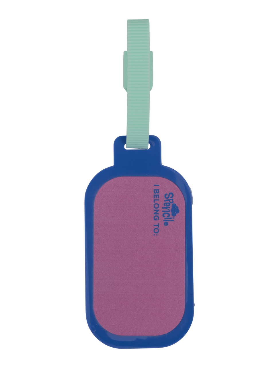 Bag Tag - Pastel Plaid