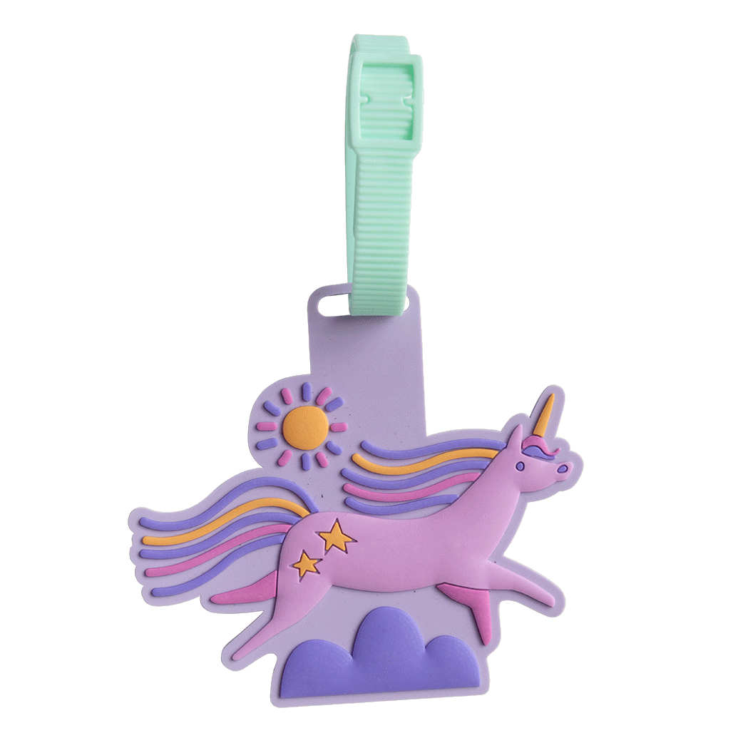 Bag Tag - Unicorn Playtime