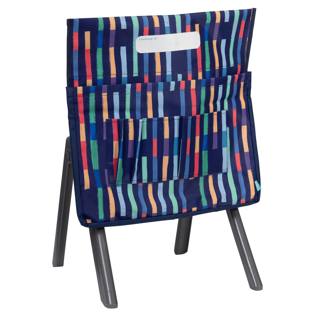 Chair Organiser - Bright Stripes