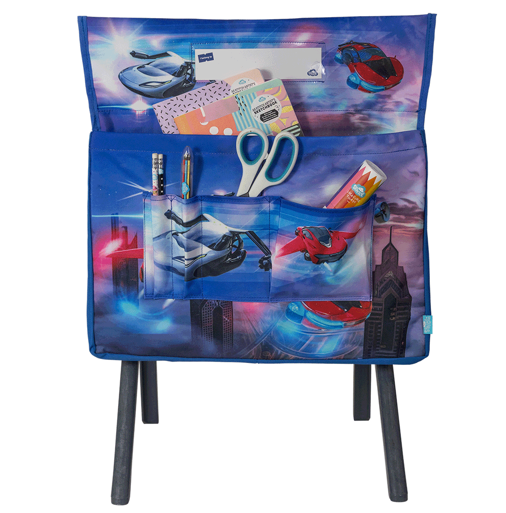 Chair Bag Organiser - Flying Cars