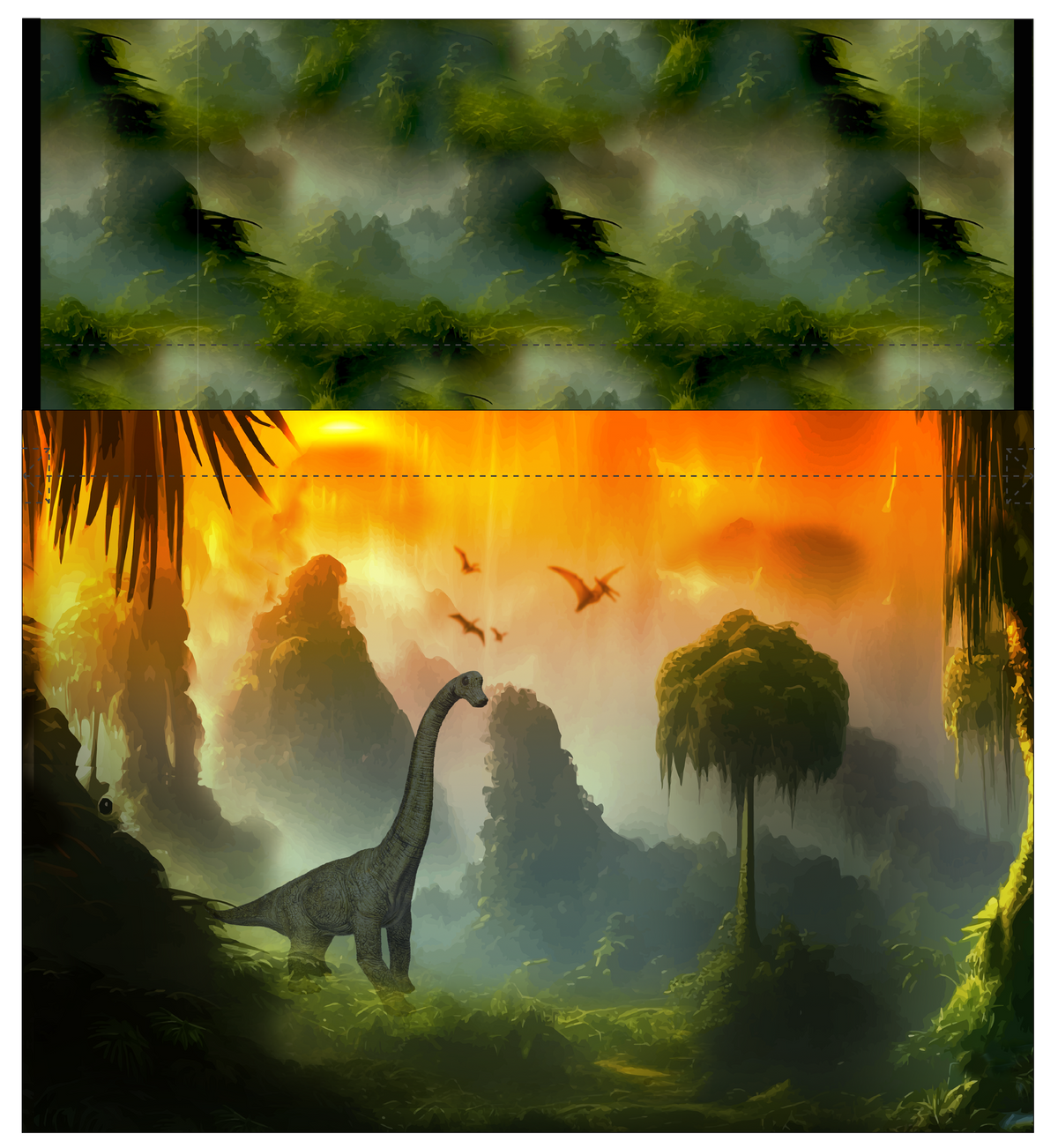Chair Organiser - Jurassic Kingdom