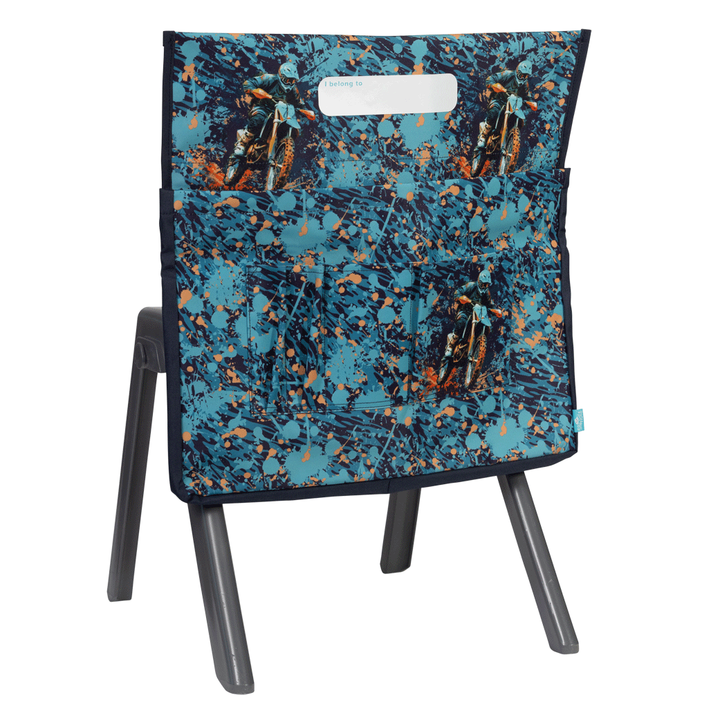 Chair Organiser - Moto Camo Trax