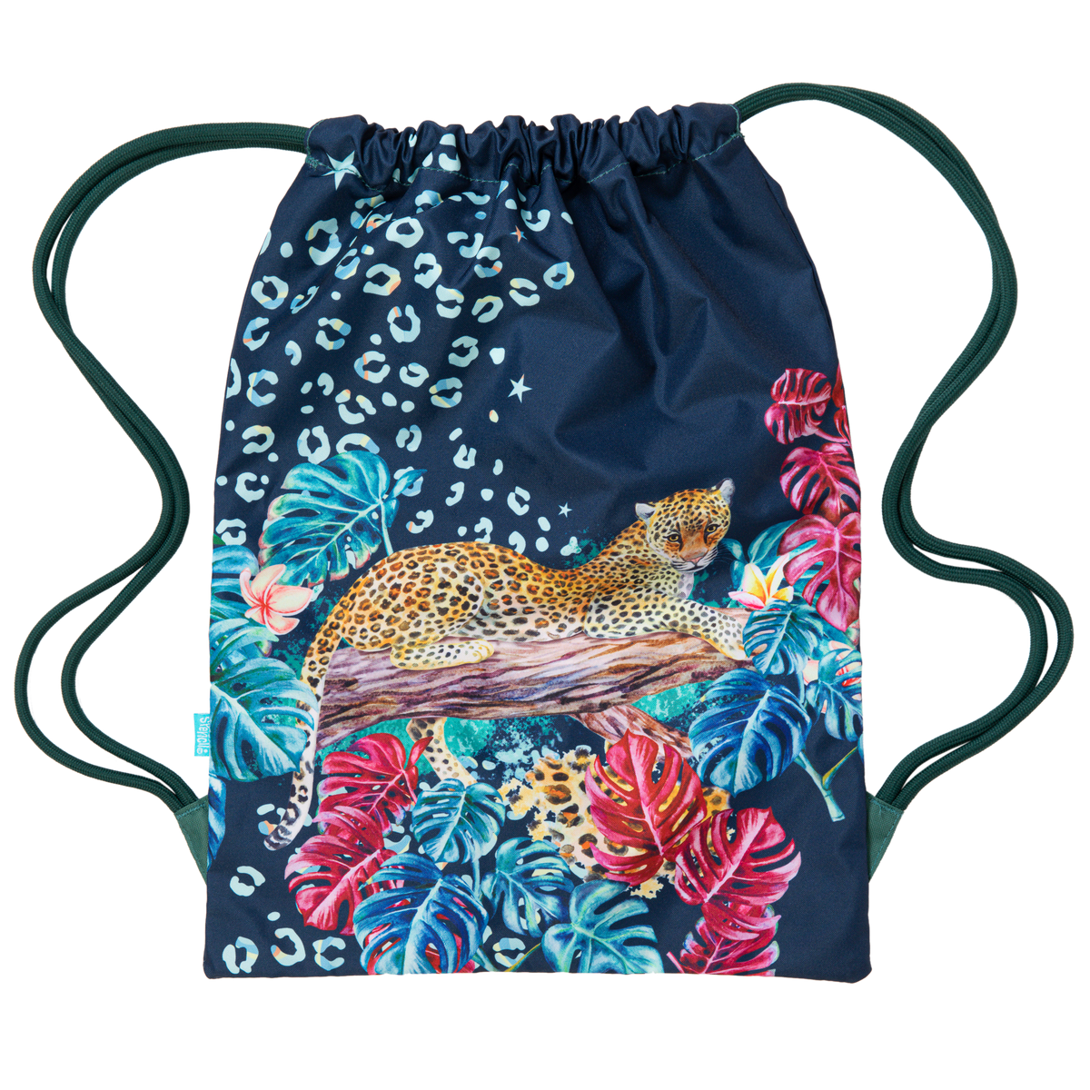 Big Drawstring Bag - Leopard Queen