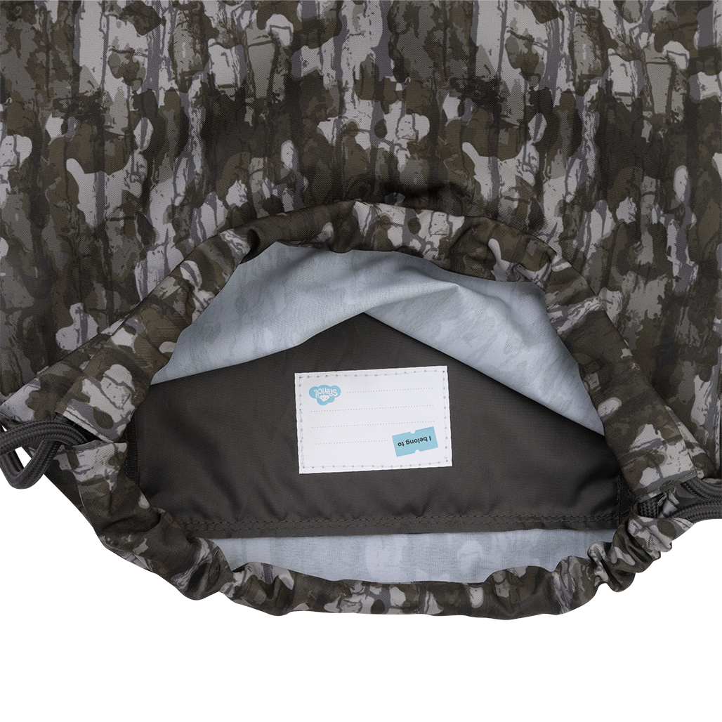 Big Drawstring Bag - Bush Camo